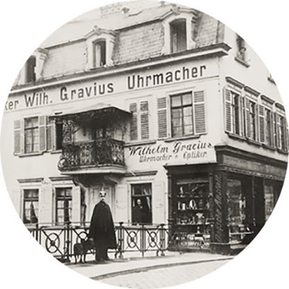 Zeitreise: Fachgeschäft auf der Alten Nahebrücke, 1880 – Optikhaus Gravius